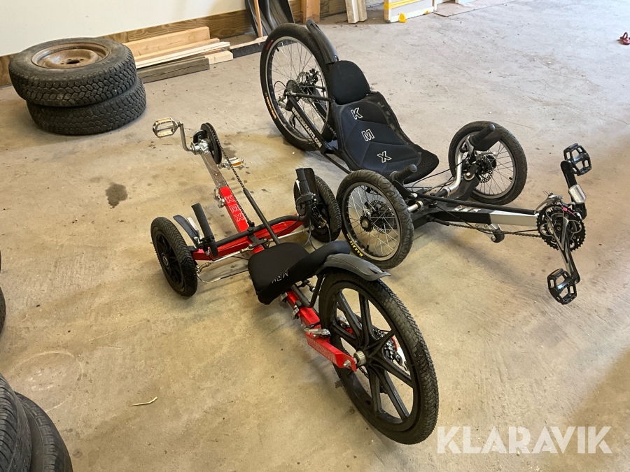 Liggcykel KMX 2st