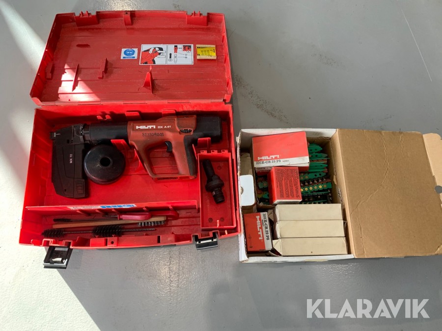 Bultpistol Hilti DX A41 + skott