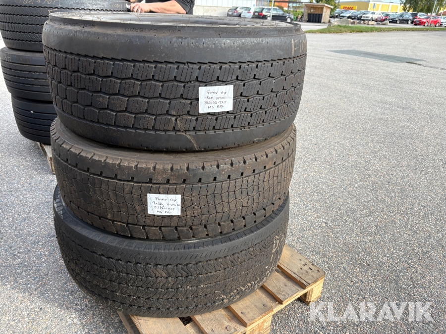 Lastbilsdäck 3st