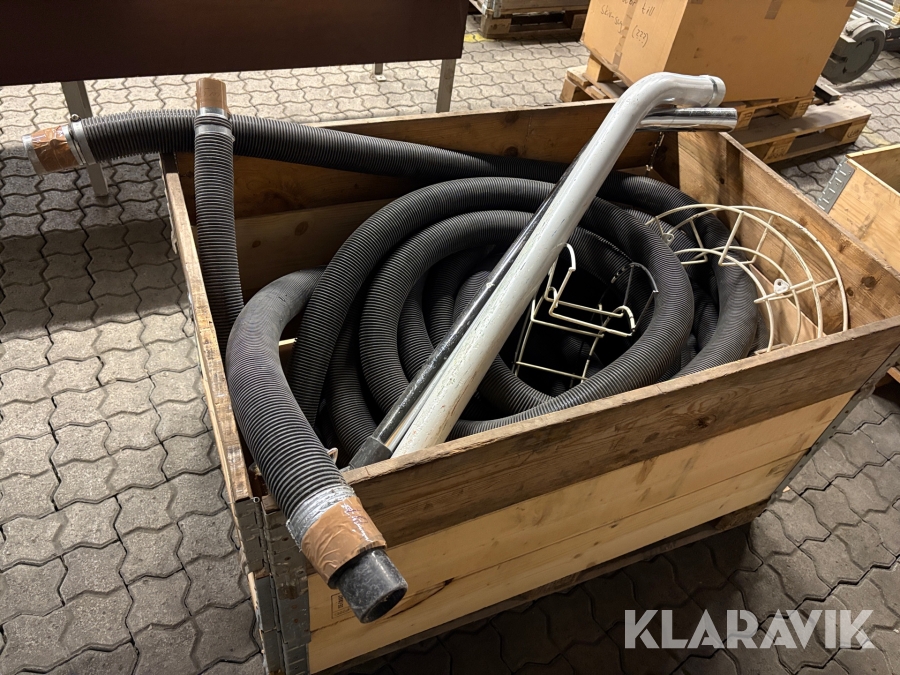 Slangar och munstycke till damsugare