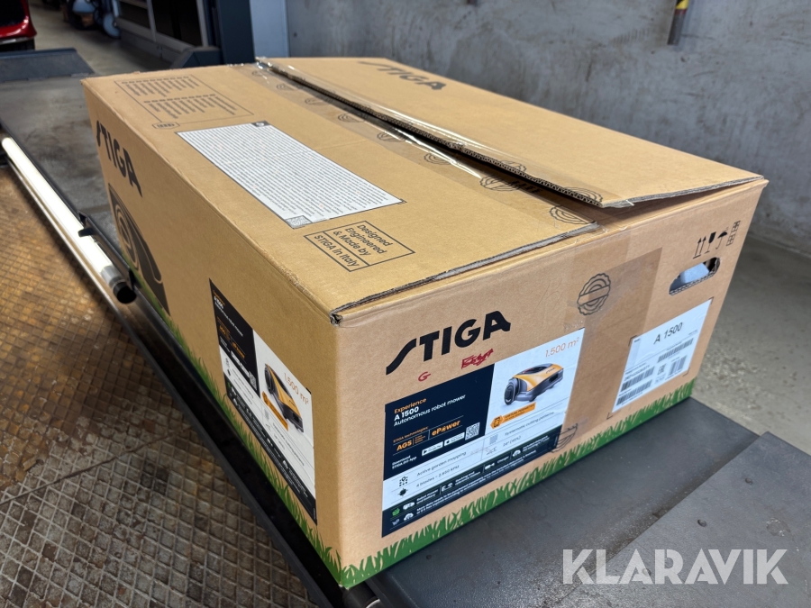 Robotgräsklippare Stiga A 1500 kabelfri