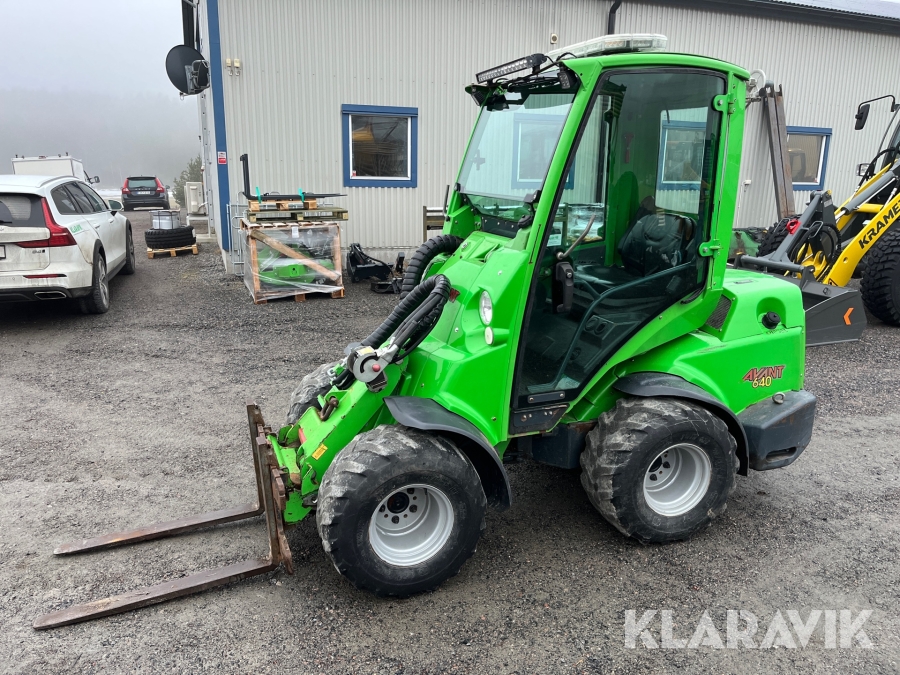 Kompaktlastare Avant 640