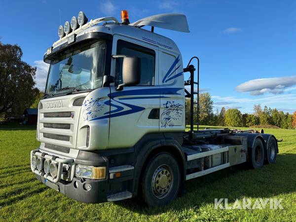 Krokbil Scania R500 tandem