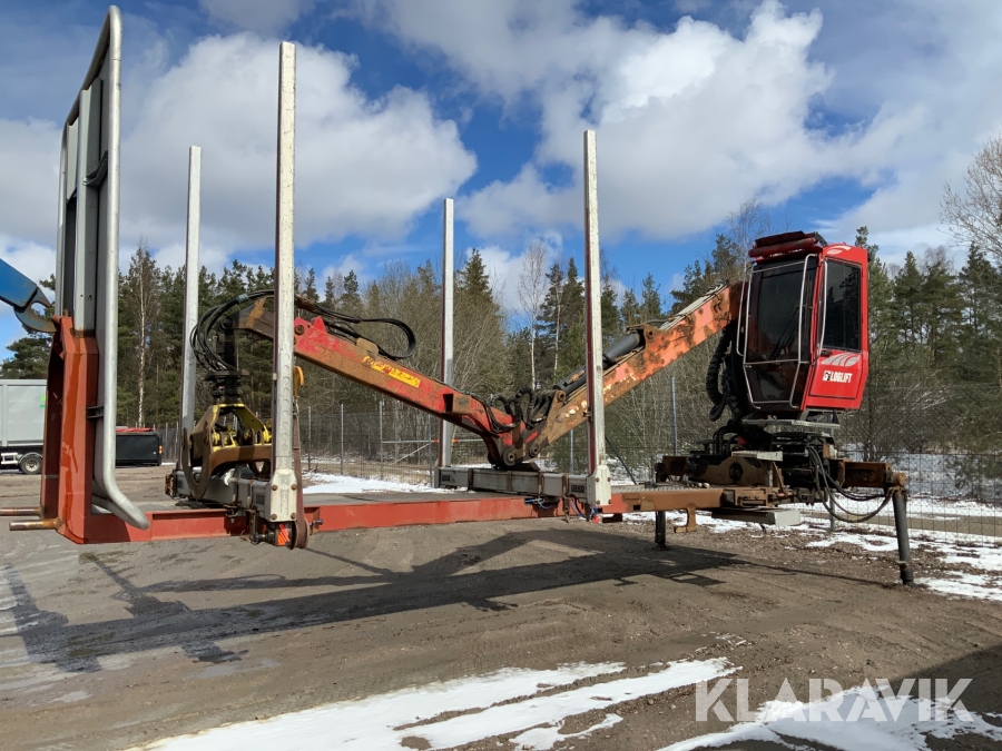 Timmerrede på lastväxlarram Loglift 105