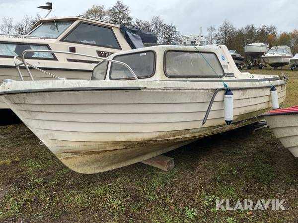 Motorbåt Crescent 525 HT Johnson evinrude 35 2-takt