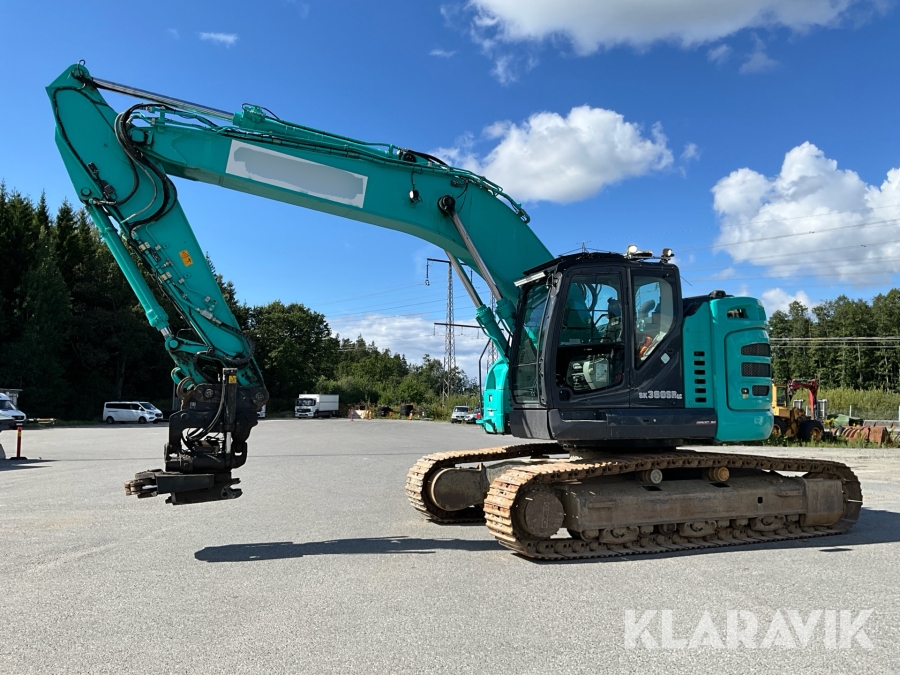 Grävmaskin Kobelco SK380 SRLC med tiltrotator