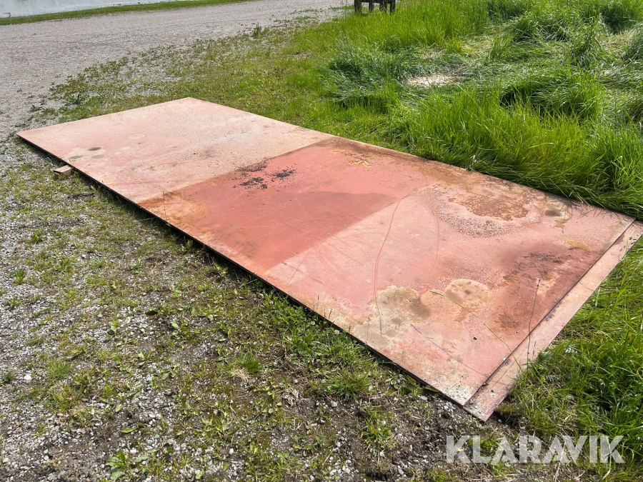 Plåt 2000x5000x 8 mm 2 st