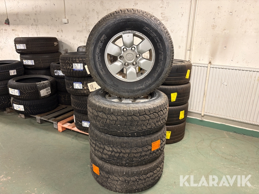 Däck med fälg Cooper Discoverer A/T 4st