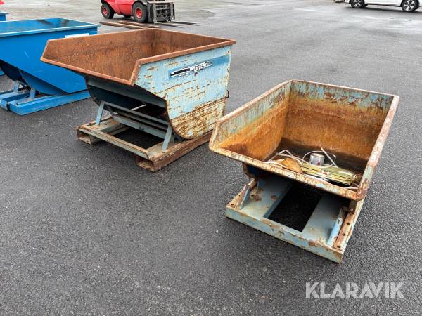 Tippcontainer 2st