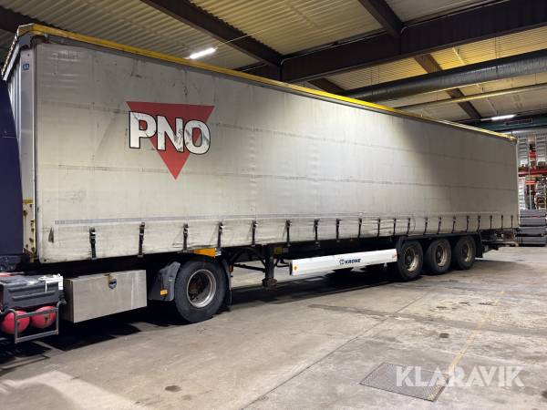 Kapelltrailer Krone SD 3-axlad med bakgavellyft