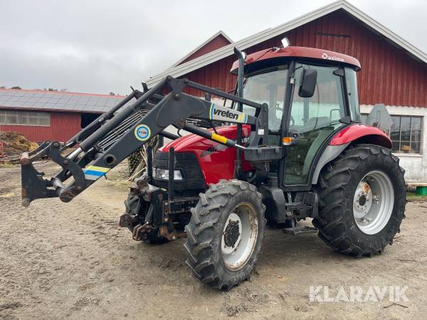 Traktor Case JX60 med frontlastare