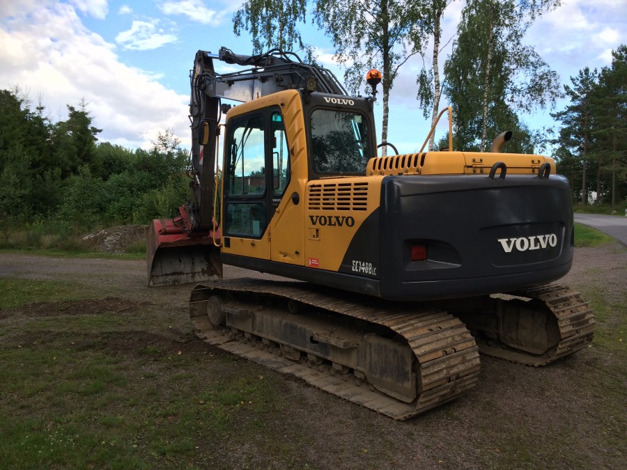 Bandgrävare Volvo EC 140 BLC