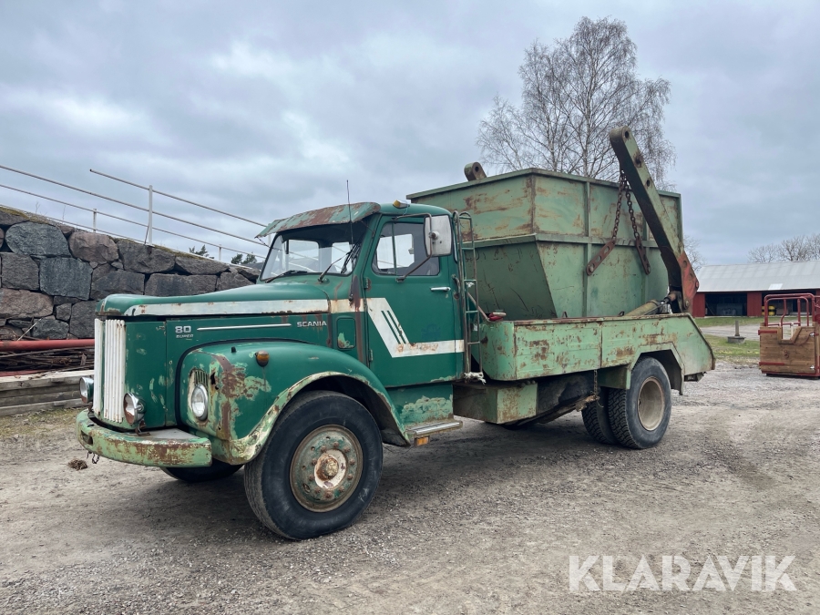 Liftdumper Scania Super 80