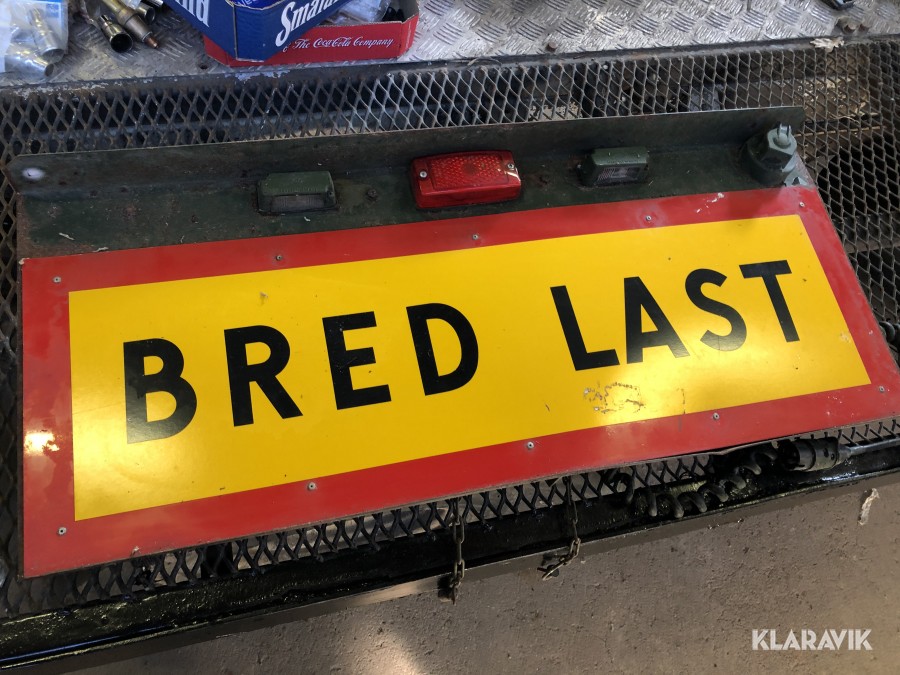 Skylt bred last