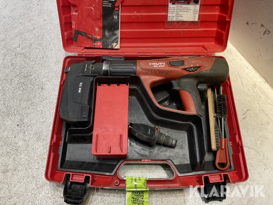 Bultpistol Hilti DX 460