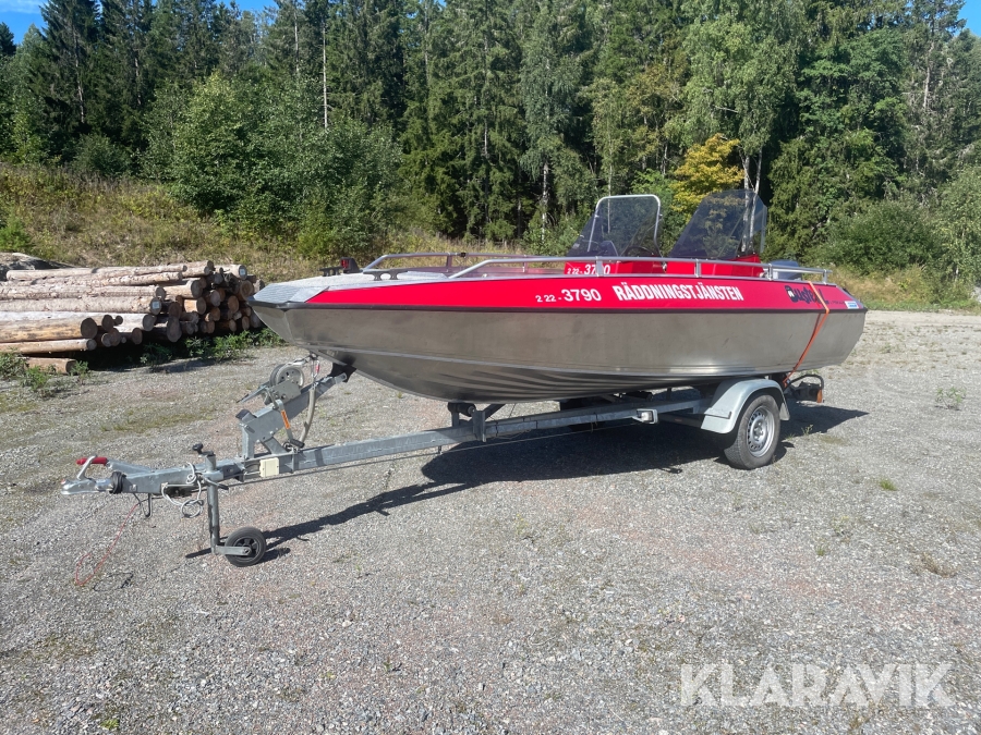 Aluminiumbåt Buster L med Yamaha 50 hk