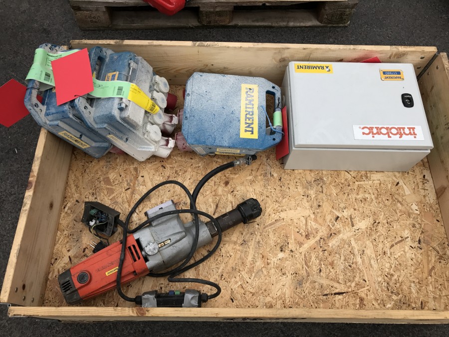 UNDERCENTRALER, STYRENHET, KÄRNBORRMASKIN