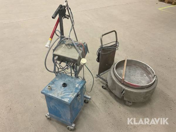 Pulverlackeringsutrustning Stjernquists F-202