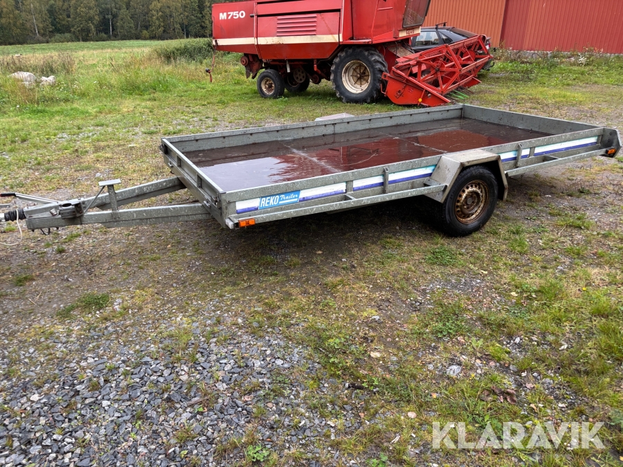 Entreprenadvagn Rekotrailer Kombitrailer