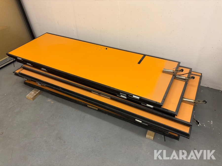 Branddörrar 8st