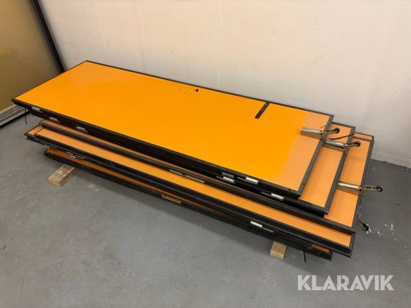 Branddörrar 8st