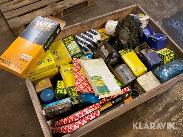 Filter olje-, bränsle- och kupéfilter