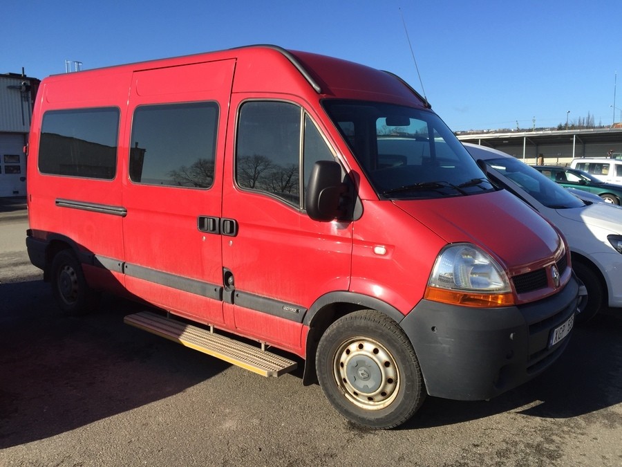 Minibuss / Handikappbuss med lastramp