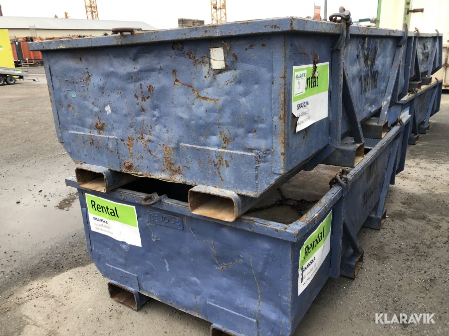 Slodor / materialbaskrar 2 st