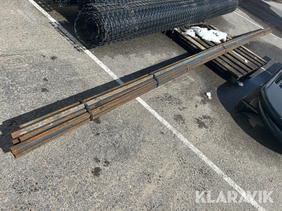 Profiljärn massiva 8st