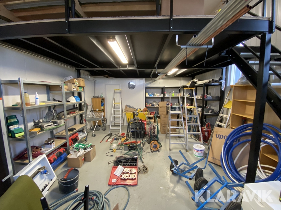 VVS-utrustning, kontor med mera