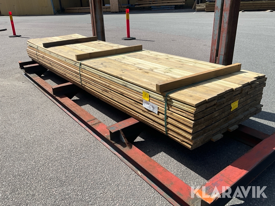 Virkespaket Tryckimpregnerat 22x120