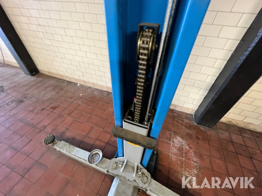 Tvåpelarlyft Twin Busch TW 3500, Vaggeryd, Klaravik auktion