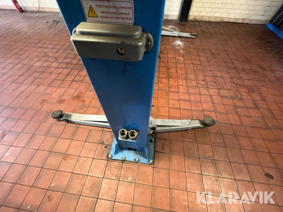 Tvåpelarlyft Twin Busch TW 3500, Vaggeryd, Klaravik auktion