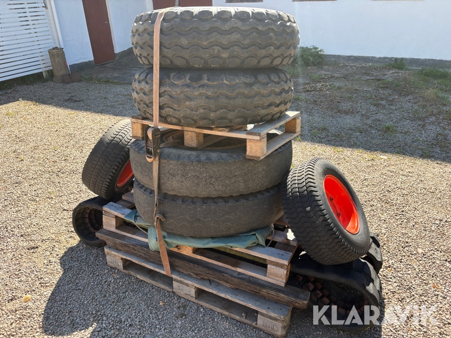 Gummilarver samt reservdäck