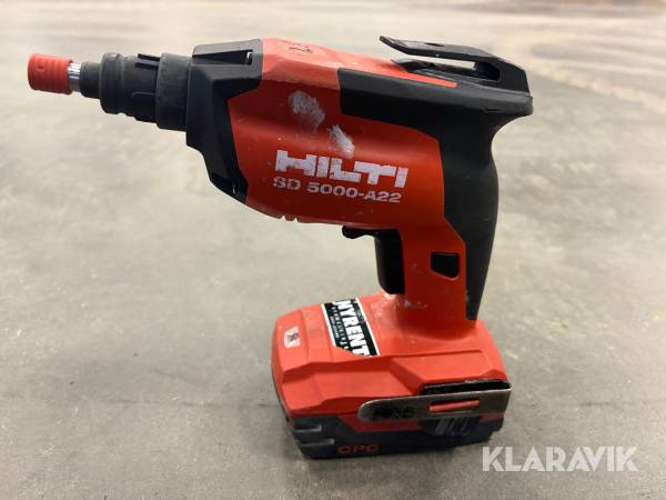 Gipsskruvdragare Hilti SD 5000 A22