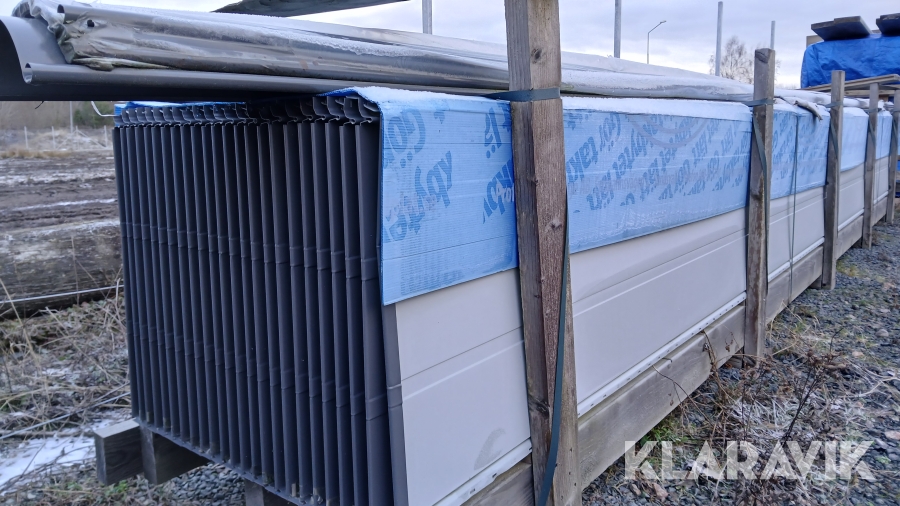 Komplett klicktak 127 m²