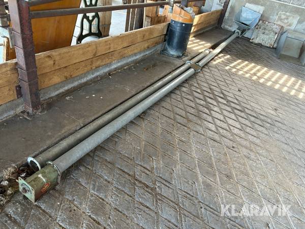 Spannmålsskruv Sveaverken 100mm 10 m med motor