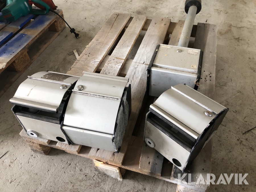 Motorvärmaruttag GARO 4st