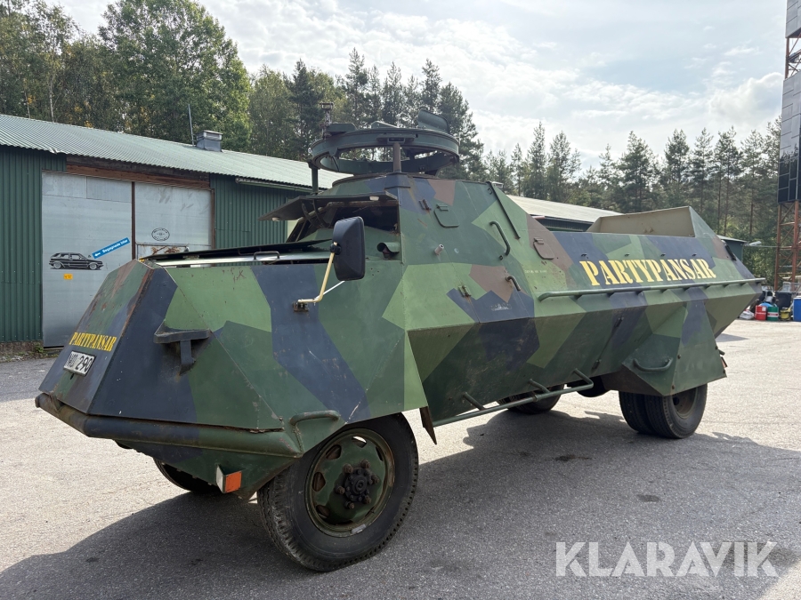 Veteranlastbil bepansrad Volvo TLV VPA Partypansar