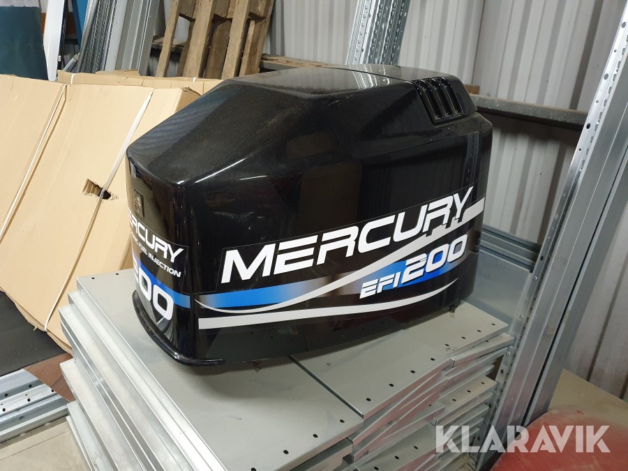Motorkåpa till båtmotor Mercury 200 EFI