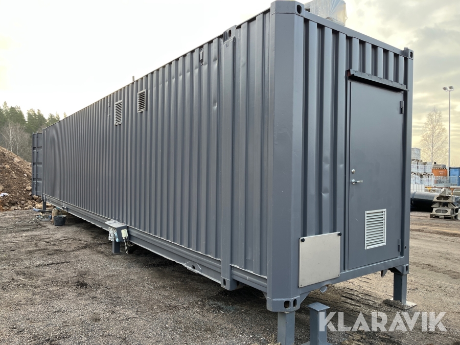 Fliscontainer med matning