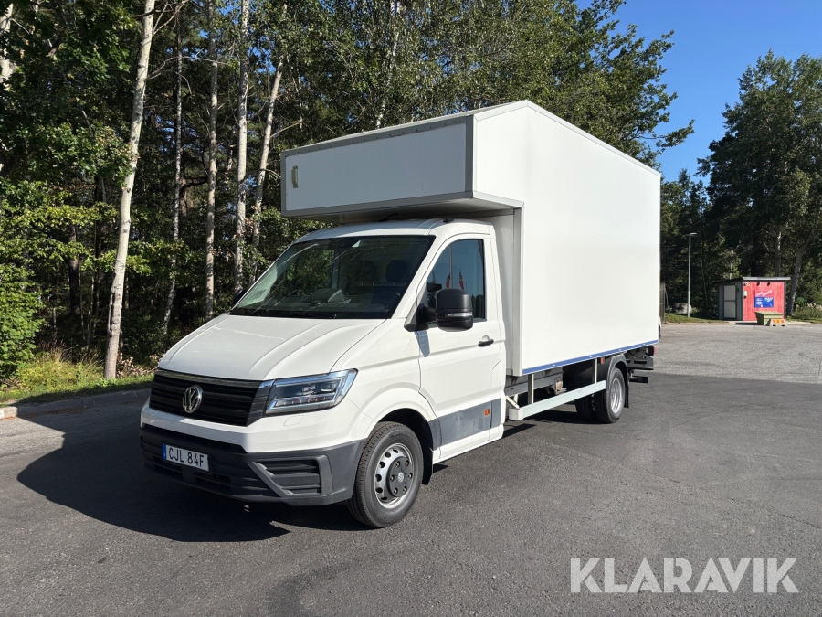 Lastbil Volkswagen Crafter 50 med bakgavellyft
