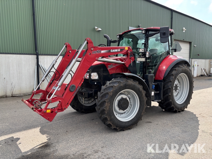 Traktor Case IH Luxxum 120 - Med frontlastare