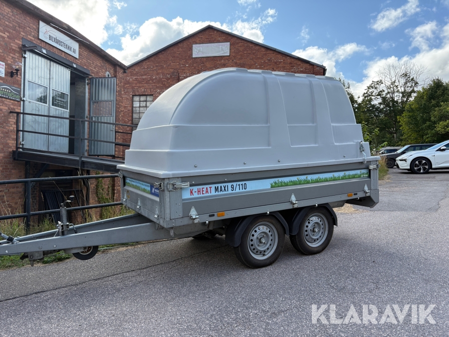 Hetvattentvätt K-vagnen K-HEAT Maxi 9/100