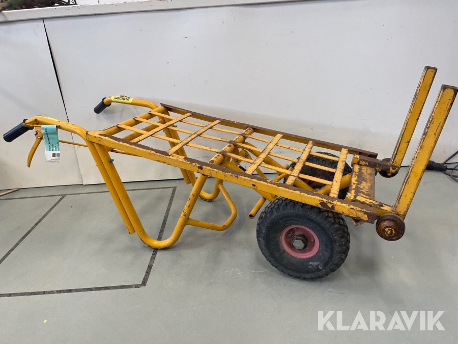 Tegelkärra med broms Hörby Bruk 2311