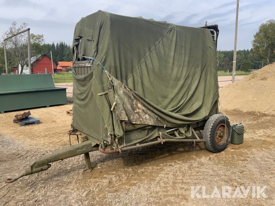 Kokvagn försvarets   med utrustning