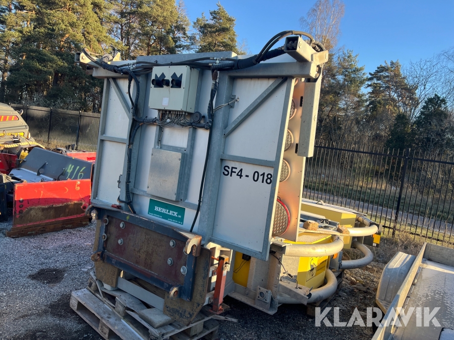 TMA-skydd till lastmaskin