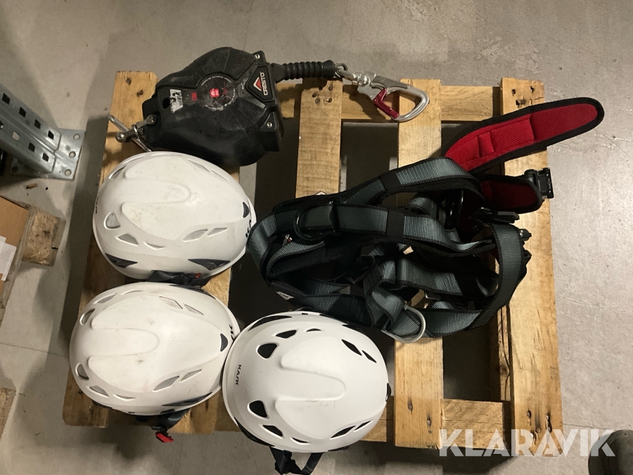 Fallskydd Säkerhetssele och hjälmar Cresto