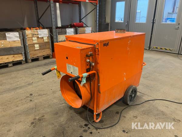 Luftvärmare värmeväxlare olja 50 kw Heylo K 50