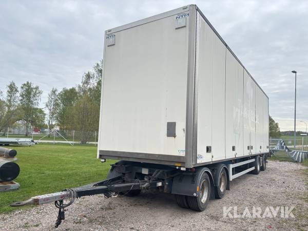 Släp NTM UTP-39L-4 Skåpsläp